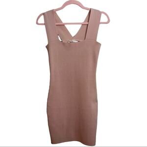 LF Seek the Label Bandage Pink Bodycon Mini Dress